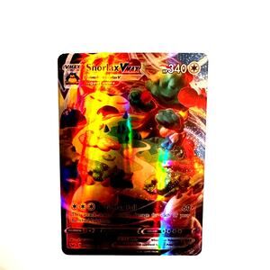 Pokemon Snorlax VMax Full Art Holo 142/202 2020 NM